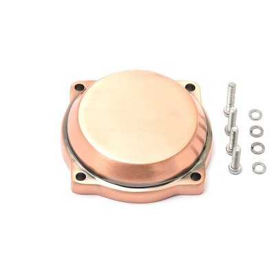 Deckel CV Vergaser Top-Cover Alu kupfer