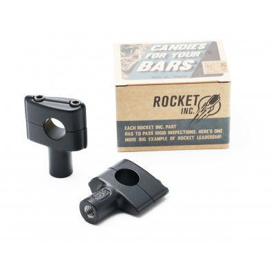 2 Risers ROCKET INC. Halgrim 22 mm black