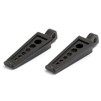 Footpegs ROCKET INC. Six Hole black