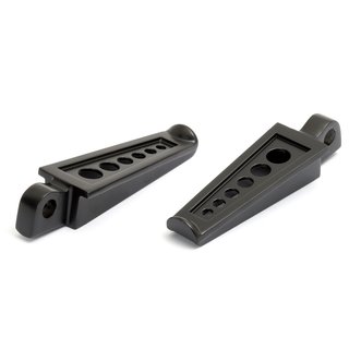 Footpegs ROCKET INC. Six Hole black