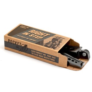 Footpegs ROCKET INC. Six Hole black