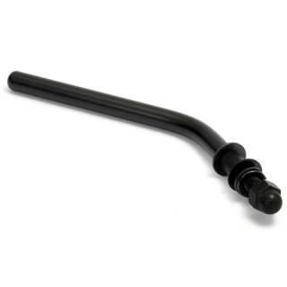 Mirror Stem Harley Standard short black