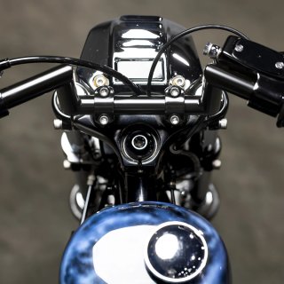 1 3/4" Biltwell Riser Slimline schwarz mit Teilegutachten für 1" Zoll Lenker