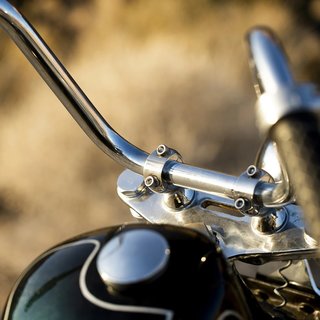 1 3/4" Biltwell riser slimline polished with certificate for 1" handlebars