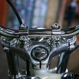 1 3/4" Biltwell riser slimline polished with certificate for 1" handlebars