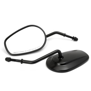 Custom Mirror Latest Style Tapered Black Short Stem with...