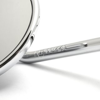 Custom Mirror Latest Style Tapered Chrome Short Stem with E-mark for H-D, Set