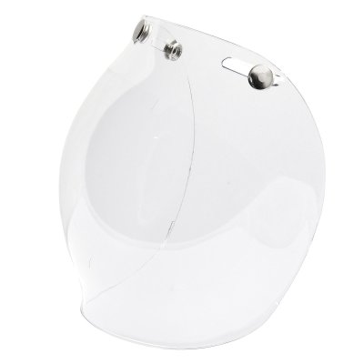 Bubble Visor Clear for Open Face Helmet, Motorcycle Visor
