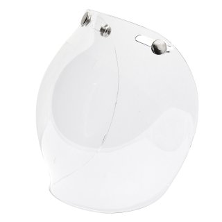 Bubble Visor Clear for Open Face Helmet, Motorcycle Visor