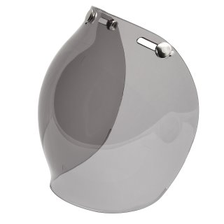 Bubble Visor Light Smoke for Open Face Helmet Light Tint