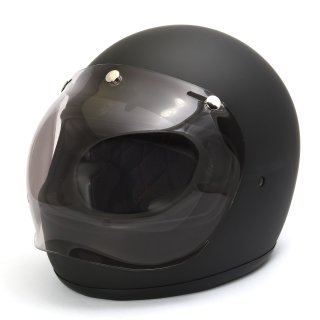 Bubble Visor Light Smoke for Open Face Helmet Light Tint