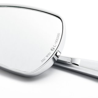 Custom Mirror Hellacoper Adjustable chrome with E-mark, 1 pair