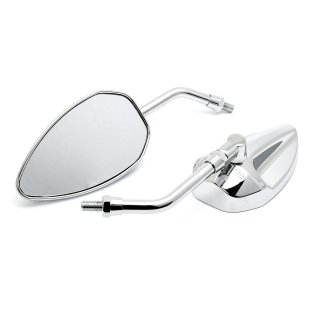 Custom Mirror Conehead chrome with E-mark for Japanese...