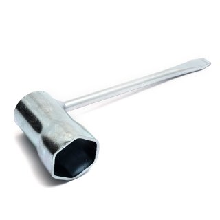 Spark plug bowl 21 mm with screwdriver