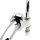 Rear View Mirror Clamp 1" chrome