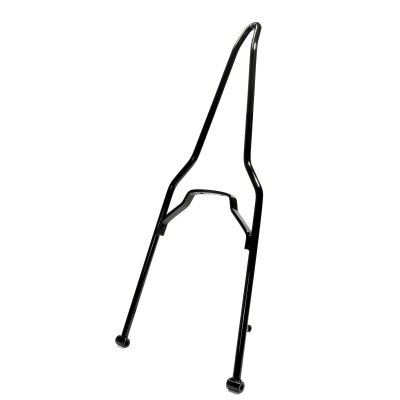 Bobbed Style Sissy Bar for Rigid Frame black