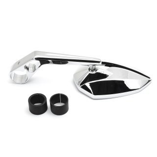 Custom Mirror Desert Rider chrome with Clamp, E-mark