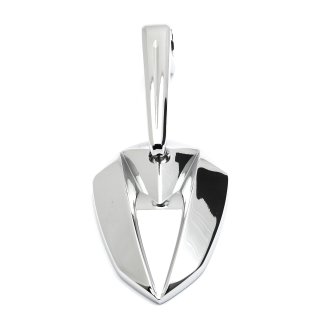 Custom Mirror Desert Rider chrome with Clamp, E-mark