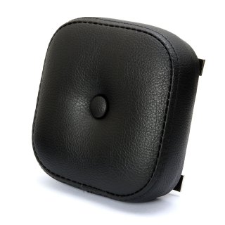 Sissy Bar Pad Mini Button Style, black