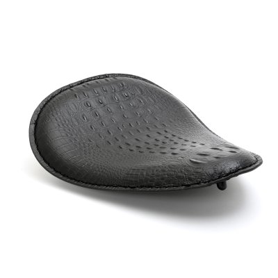 Desert Rider Solo Seat flat, small, croco, black