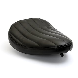 Desert Rider Solo Seat Tuck & Roll Black