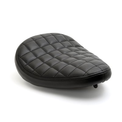 Desert Rider Solo Seat Checkered Black
