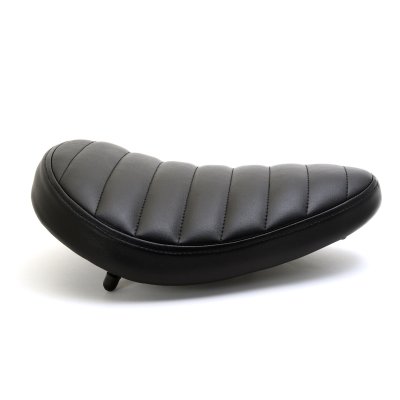 Desert Rider Solo Seat Tuck & Roll Horizontal Black