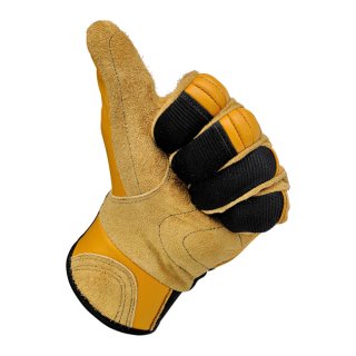 Biltwell Gloves Bantam tan/schwarz S