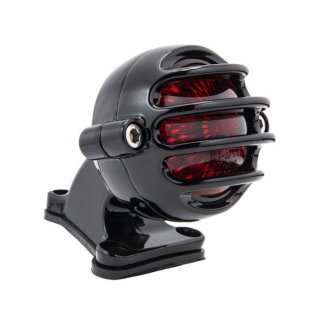 Motone "Lecter" LED Tail Light - Black - With...