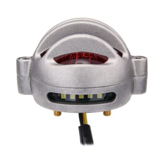 Motone "Lecter" LED Tail Light - Shot Blast, ECE