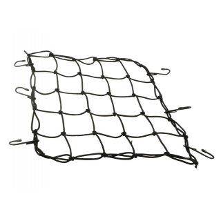 Cargo net helmet net 40x28cm with hooks for luggage racks...