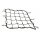 Cargo net helmet net 40x28cm with hooks for luggage racks and sissybars