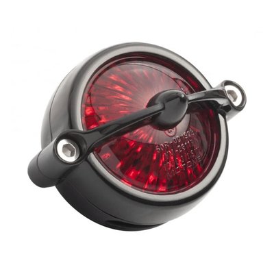 Motone "Bel Air" LED Tail Light - black, ECE