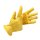 Rider Gloves klassische Handschuhe aus Rindsleder gelb