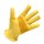 Rider Gloves klassische Handschuhe aus Rindsleder gelb