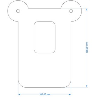 Westland Customs Front Fender Befestigungs-Kit für Custom Bikes