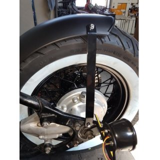 Westland Customs rear fender support Bobber style