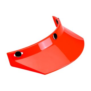 Biltwell Moto Visor Helm Schirmchen orange