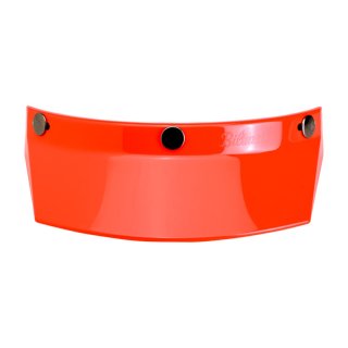 Biltwell Moto Visor Helm Schirmchen orange