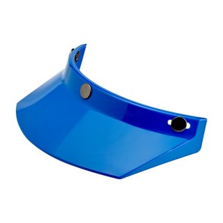 Biltwell Moto Visor Helm Schirmchen blau