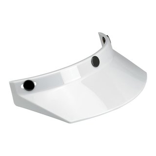 Biltwell Moto Visor white