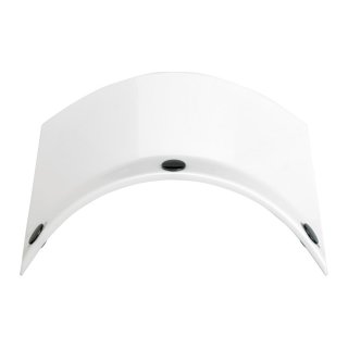 Biltwell Moto Visor white