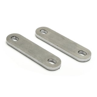 Flat Steel Tabs (2 pc) 6x25x100mm universal brackets for...