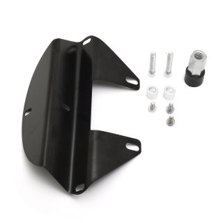 Headlight fairing "Anarchy" Clubstyle for H-D® Dyna & Sportster glossy black