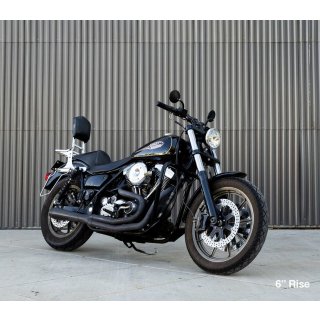 6" Biltwell Riser Murdock Pullback schwarz mit Teilegutachten für 1" Zoll Lenker