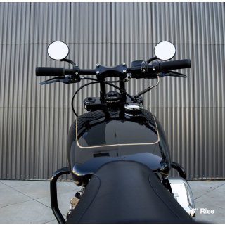 6" Biltwell Riser Murdock Pullback schwarz mit Teilegutachten für 1" Zoll Lenker