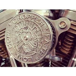 Wannabe Choppers WannaSucker CFLH air cleaner, brass XL 91-03