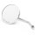 Custom Mirror round 4"/10cm chrome E-mark for Japanese & European Motorcycles with short & long arm
