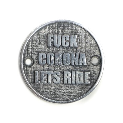 Wannabe Choppers Zündungsdeckel "Fuck Corona" Special Edition H