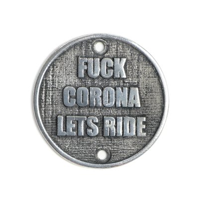 Wannabe Choppers Zündungsdeckel "Fuck Corona" Special Edition V